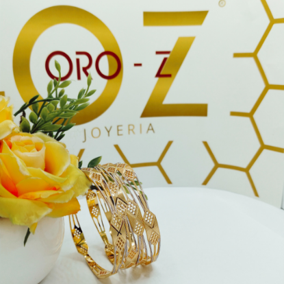High polish 22K gold bangles