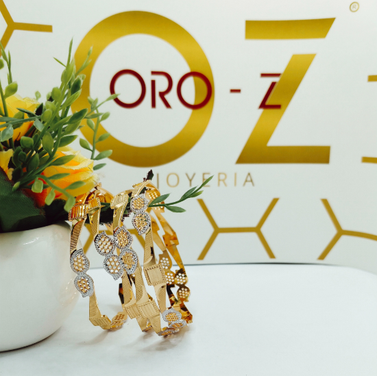 London Style Gold Bangles