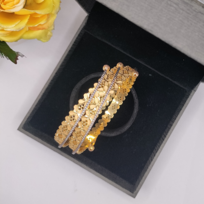 Modern Floral Gold Jewelry