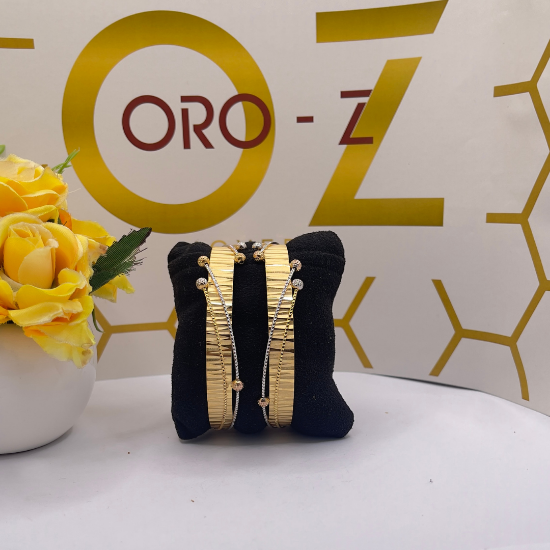 Modern Gold Bangles for Women