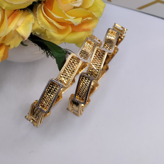 ORO-Z Tokyo Double Gold Bangles