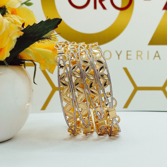 Picture of New Modish Style CNC Sydney Gold Bangles