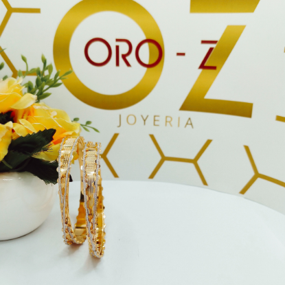 Picture of Epitome Tappering Sydney CNC Gold Bangles