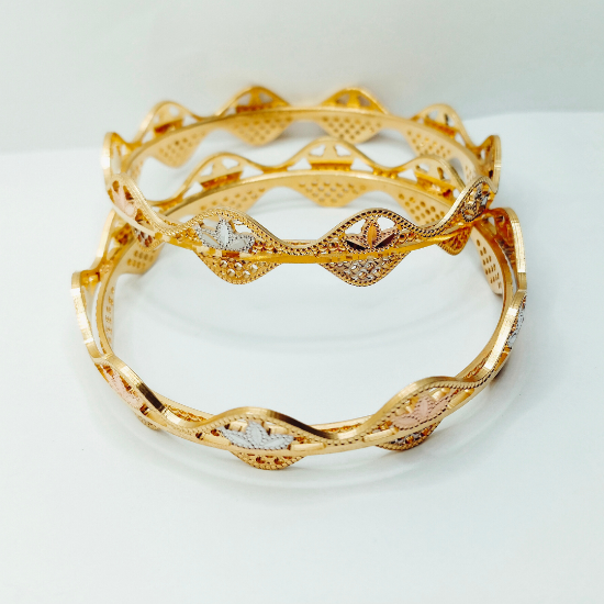 Picture of New Inventive Gold CNC Sydney Bangles