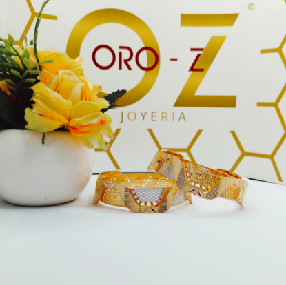 Designer gold bangles 22K
