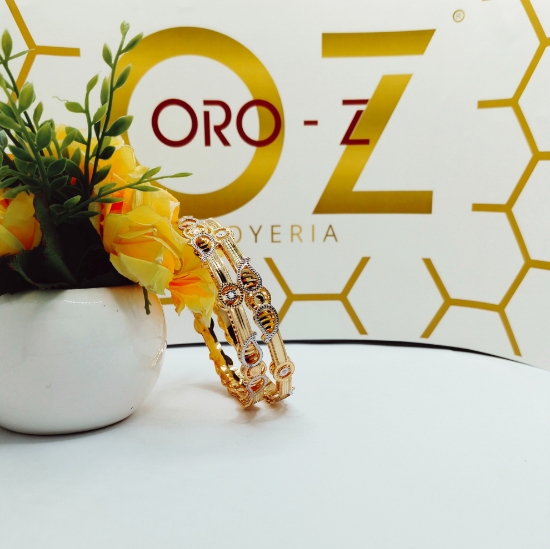 CNC gold bangles