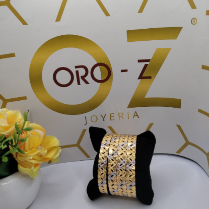 Picture of Glint ORO-Z Gold London CNC Bangles
