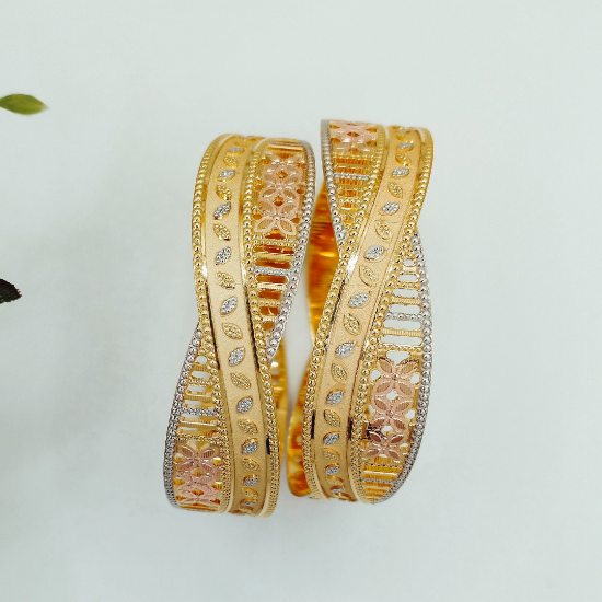 London CNC Gold Bangles