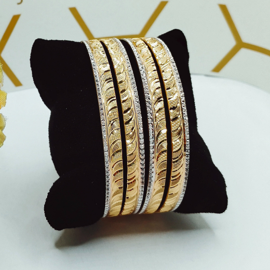 London CNC Gold Bangles