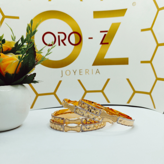 CNC London Gold Bangles