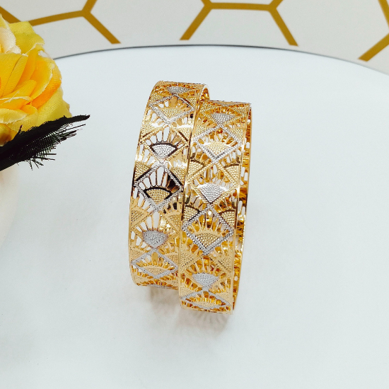 Fashionable Gold Bangles