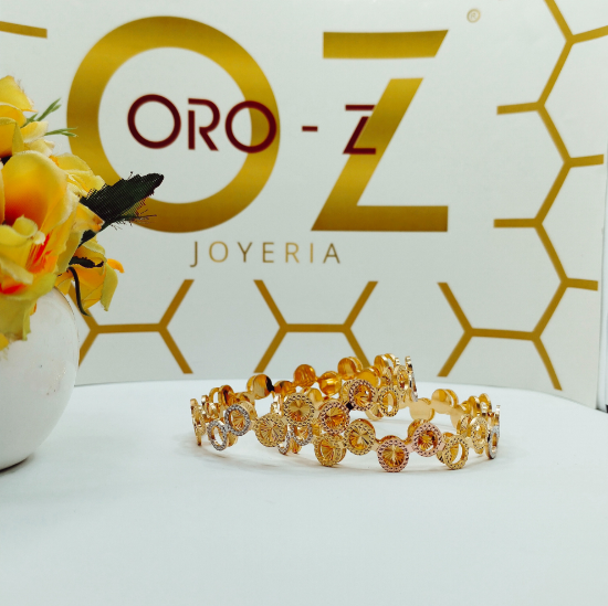 Statement Gold Bangles