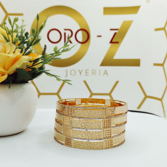 Lavish Gold Bangles
