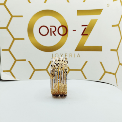 Simple Gold Bangles
