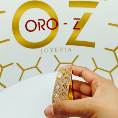 Dual-Tone Gold Bangles