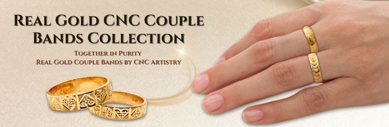 Picture for category Real Gold CNC Couple Bands Collection | Elegant Gold Bands | ORO-Z 